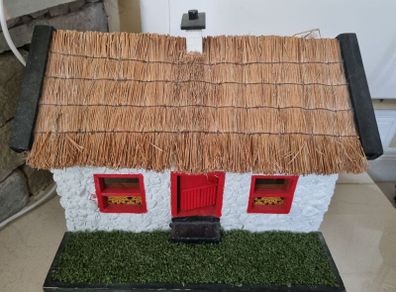 garden traditional Irish cottage