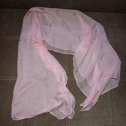 New Pink Large silky scarf