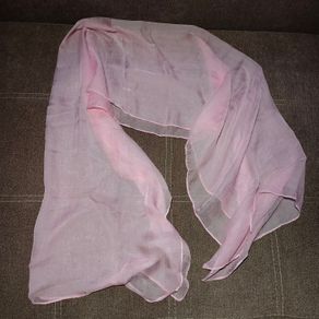New Pink Large silky scarf