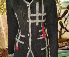 Vintage 1980s Sweet Dream Hand Knit Long Cardigan Size S/M, AV