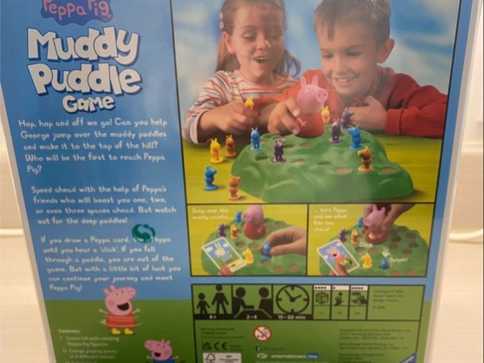 Peppa Pig Muddy Puddles Game for Kids Age 4 Years and Up