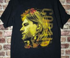 Retro Kurt Cobain t shirt size large