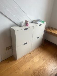 shoe storage cabinet