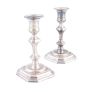 Harrods 758 grams, Solid Sterling Silver Candlesticks. Sir Richard Woodman Burbidge for Harrods, London. Candlesticks 2 .925 Sterling silver Image 2