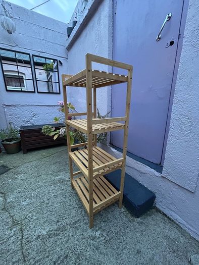 Bamboo shelf