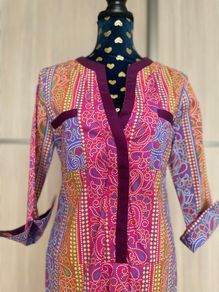 Tunic Shift Midi Dress