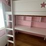 Habitat High Sleeper Bed, Desk, Shelves and Trofast Image 2