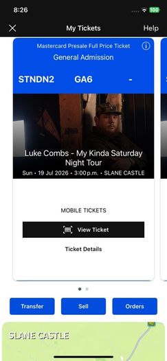 Luke Combs tickets