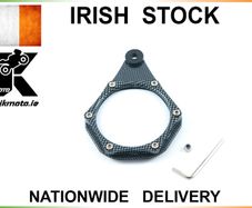 Tax Disc Holder Hexagonal Carbon
