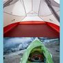 BRAND NEW Ultralight 20D Nylon Camping Tent Waterproof Outdoor Hiking Travel Tent Backpacking Cycling Tent Image 2