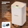 Electric Dehumidifier 15-20 m1b2L/Day LED Display 24-Hour Timer Room Dehumidifier Bathroom Home Room Dehumidifier Air Purifier Allergy Sufferers Image 3