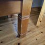 Rustic Solid Wood Coffee Table with Storage Drawer Image 4
