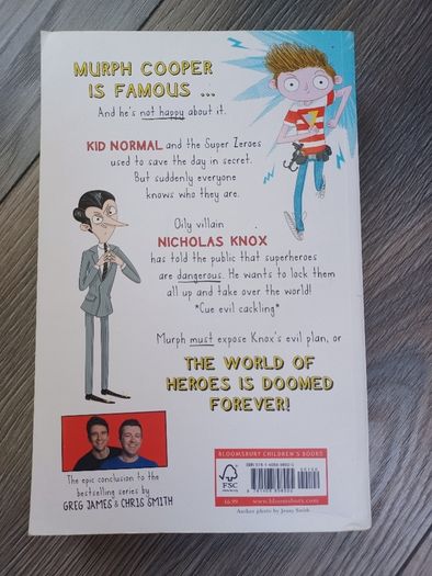 Kid Normal and the Final Five Book