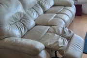 Recliner Leather Couch
