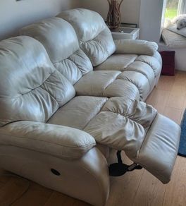 Recliner Leather Couch