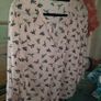 H&M Salmon Pink Hummingbird Blouse , UK 18 , Excellent Condition Image 4