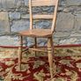 Antique Elm Kitchen Chair. Image 3