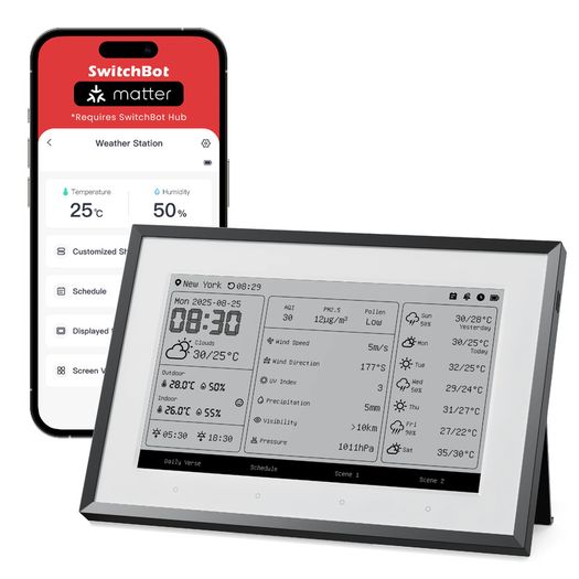 SwitchBot E-Ink Home Dashboard