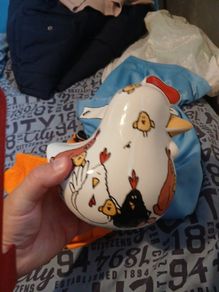 chicken piggy bank