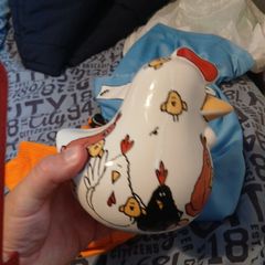 chicken piggy bank