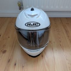 HJC i71 Pearl White Motorbike Helmet Size Large