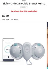 Elvie Stride 2 Double Breast Pump
