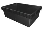Black Tank - 200L - including Blanking & Filter Plugs