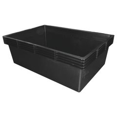Black Tank - 200L - including Blanking & Filter Plugs