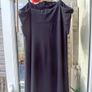 Origami Feature Black Dress Image 3