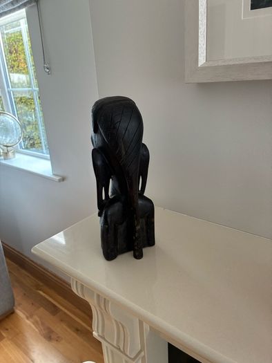 Hardwood African Ornament.