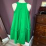 Penneys Green UK8 Tiered Mini Dress Image 2