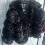Black Fur Coat New Look Petite Image 6