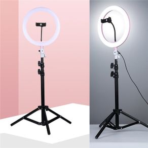 Brand New HQ-HD Ring Light With Long Tripod Stand & Phone Holder for YouTube Video, Desktop Camera Led Ring Light for Streaming, Makeup, Selfie Photography, Tik Tok., Makeup.