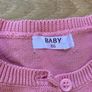 Lovely pink cardigan for a baby girl, size 86cm (12-18 months) Image 2