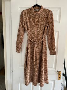 Pieces midi shirt dress