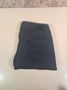 G STAR RAW black slim fit stretchy denim jeans Size W 29 L 30  zip fly A1