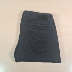 G STAR RAW black slim fit stretchy denim jeans Size W 29 L 30  zip fly A1