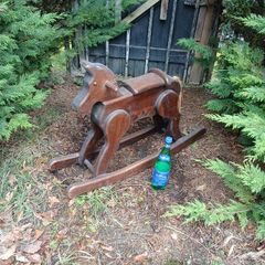 vintage rocking horse