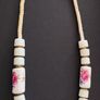Vintage Necklace Ceramic Beads Image 6