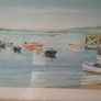 Seascape of Boats in a Harbour Image 2