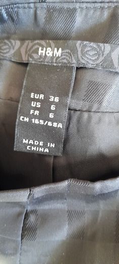A Line skirt black H&M