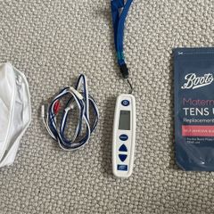 Boots TENS Machine and Unopened Replacement Pads