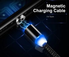 New Magnetic Charger USB Cable for iPhone 8 7 6s Plus X 11 SE iPad Original Wire