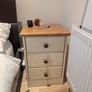 chested 4 drawer with 2 bed side table Image 3