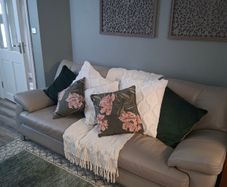 Leather sofa