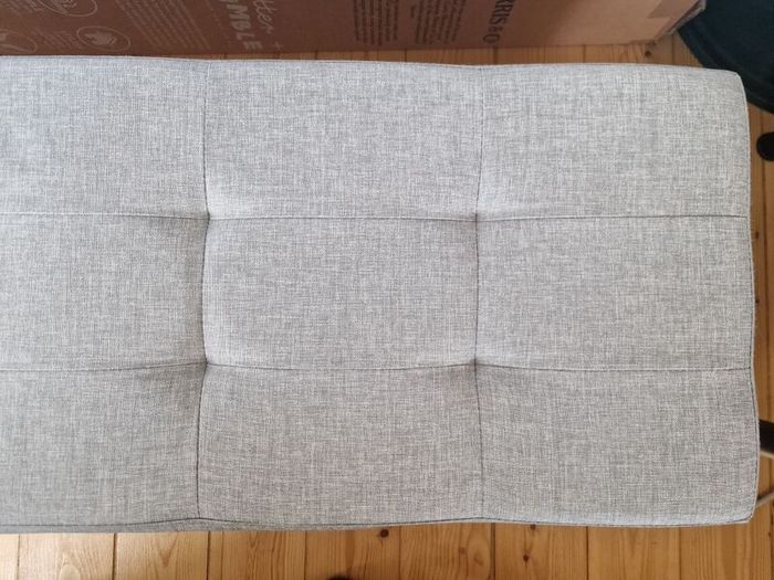 Folding Storage Bench 107x34.5x33cm