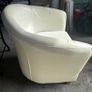 Leather Tub Chair Up Cycle Project. Image 2