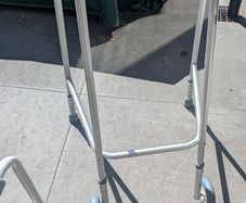 Rollator, walking frame available