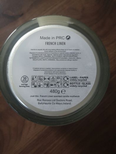 Large candle
