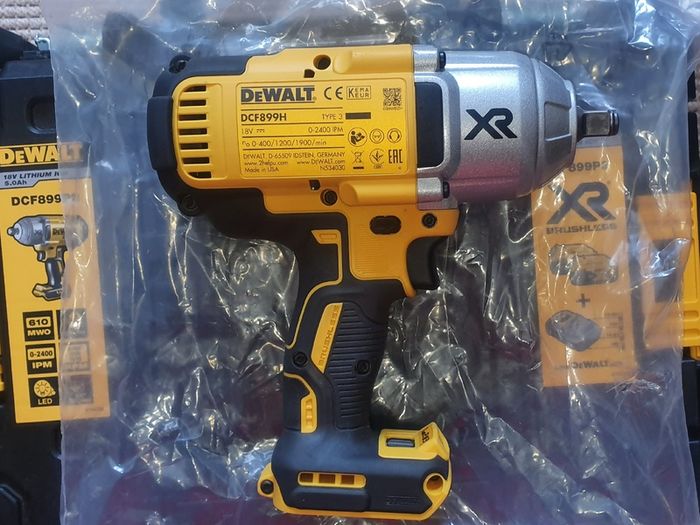 DeWalt 18V XR Brushless 1/2 Impact Wrench Bare Unit